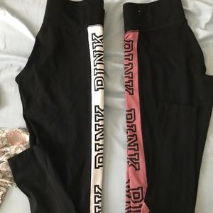 Pink leggings